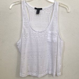 Forever 21 White Tank